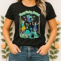 Easy Bake Coven Retro Halloween 90s Women's T-Shirt thumb 2