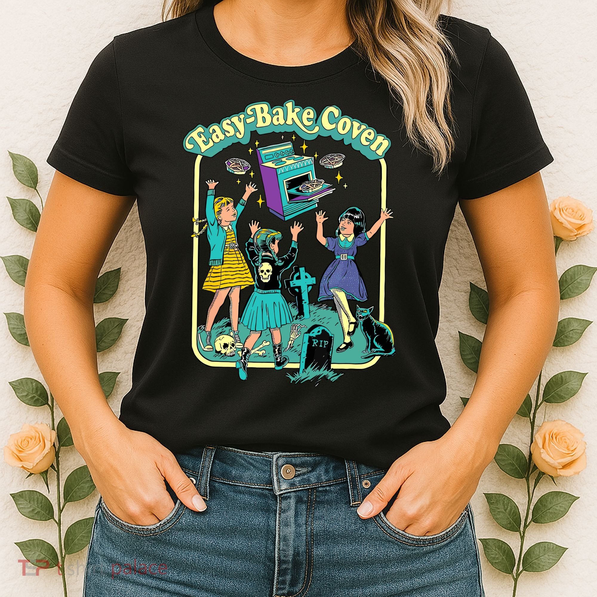 Easy Bake Coven Retro Halloween 90s Women's T-Shirt