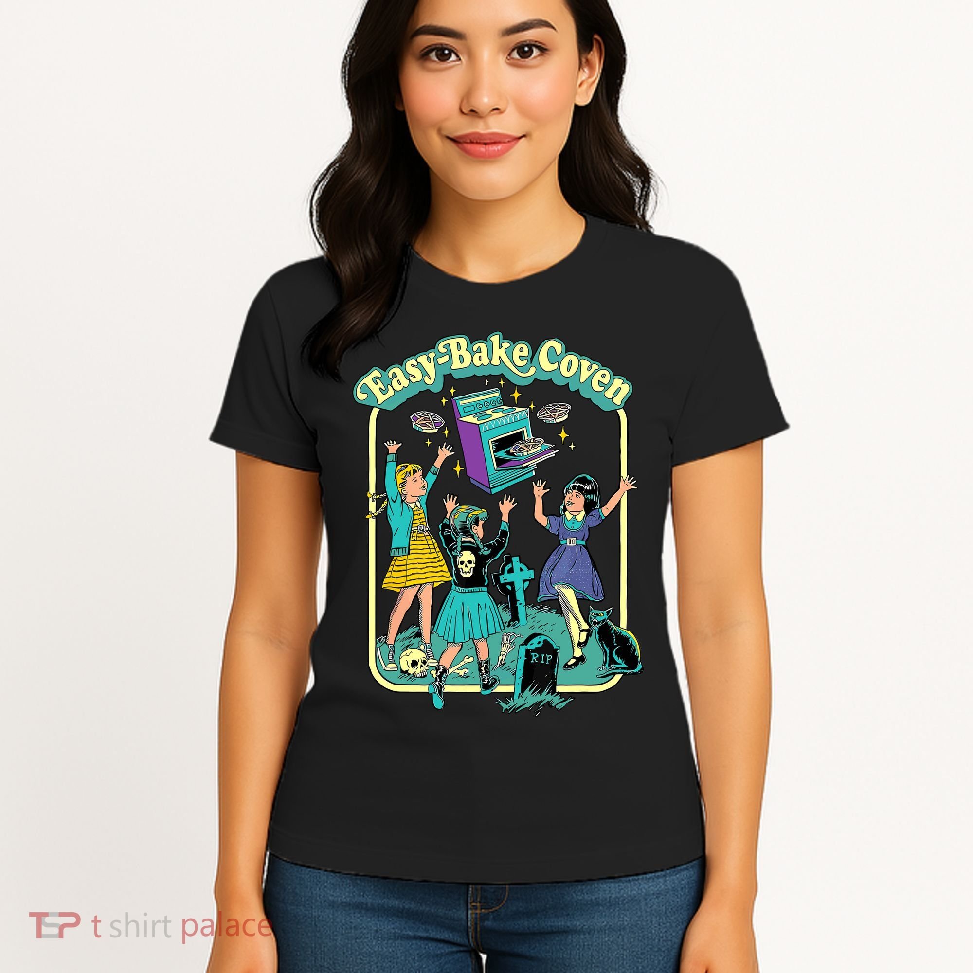 Easy Bake Coven Retro Halloween 90s Women's T-Shirt