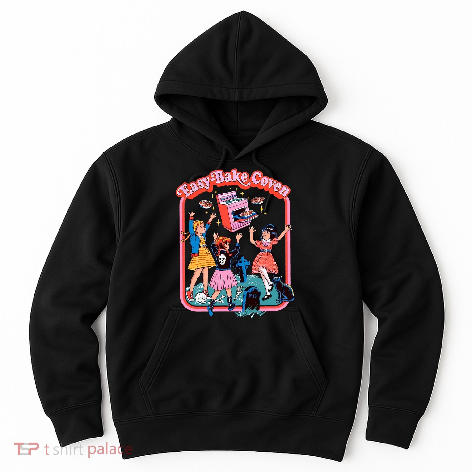Easy Bake Coven Halloween Retro Halloween 90s Groovy Hoodie