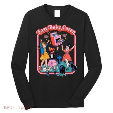 Easy Bake Coven Halloween Retro Halloween 90s Groovy Long Sleeve Shirt