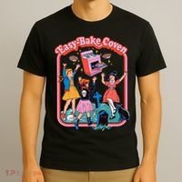 Easy Bake Coven Halloween Retro Halloween 90s Groovy T-Shirt thumb 3