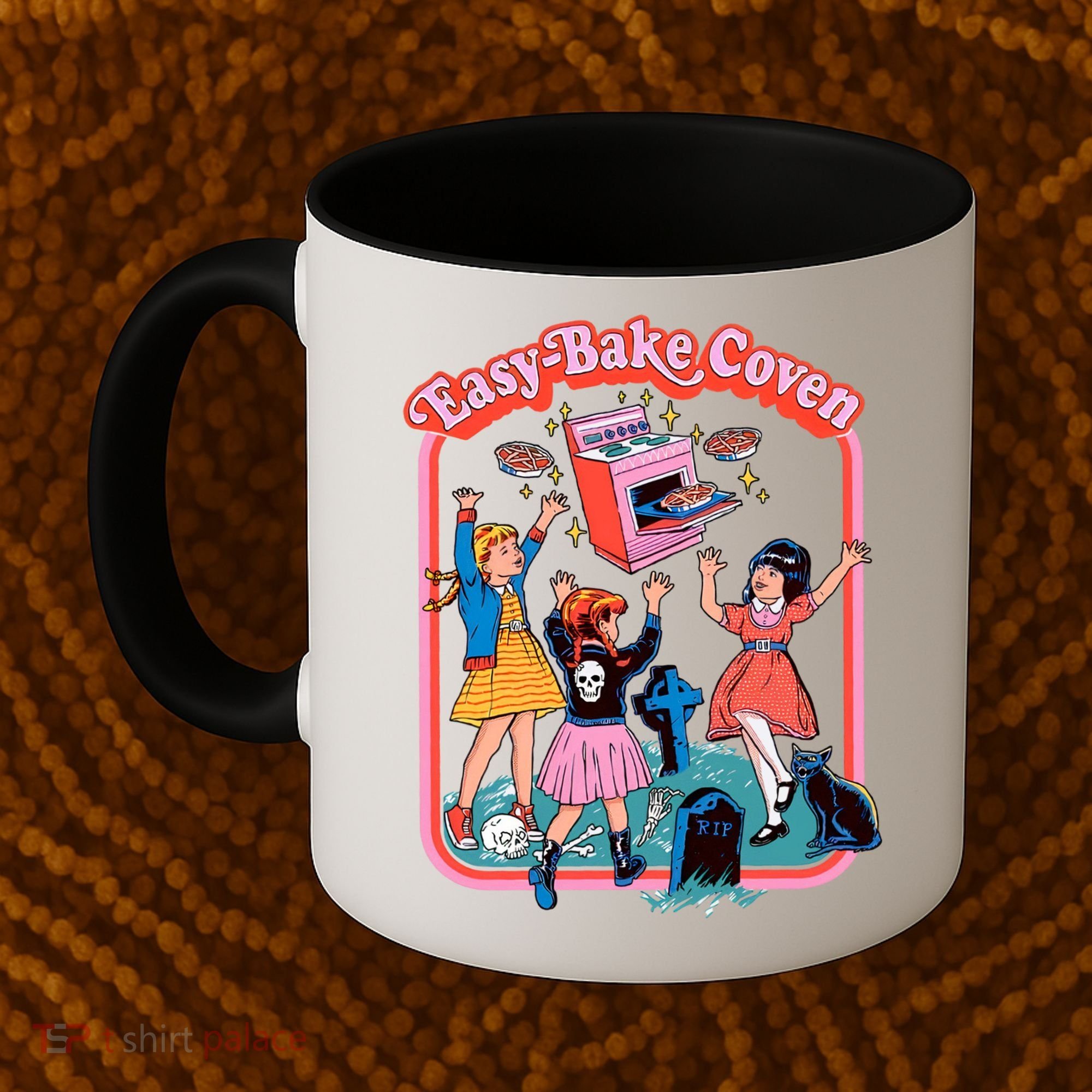 Easy Bake Coven Halloween Retro Halloween 90s Groovy Coffee Mug