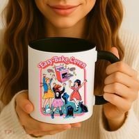 Easy Bake Coven Halloween Retro Halloween 90s Groovy Coffee Mug thumb 3