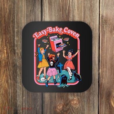 Easy Bake Coven Halloween Retro Halloween 90s Groovy Coaster