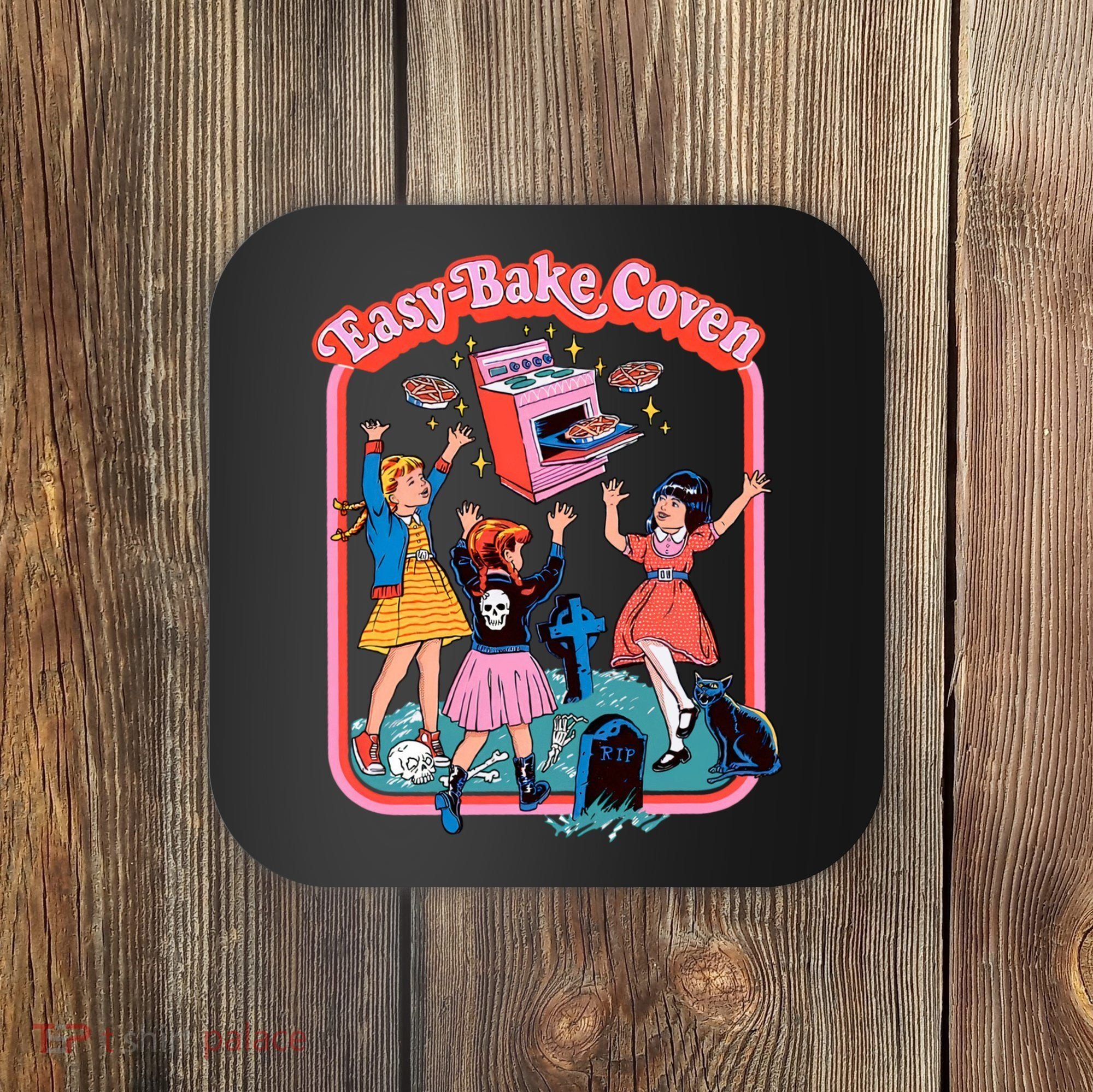 Easy Bake Coven Halloween Retro Halloween 90s Groovy Coaster