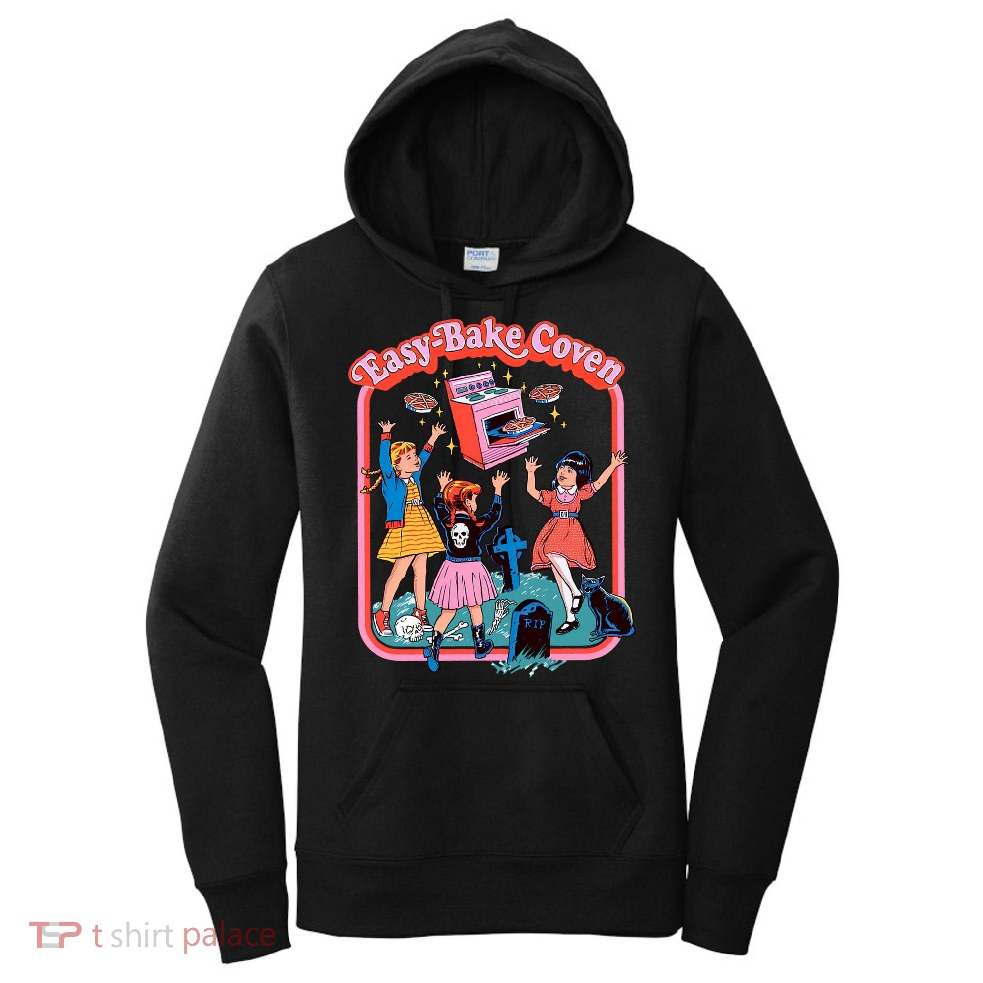 Easy Bake Coven Halloween Retro Halloween 90s Groovy Women's Hoodie