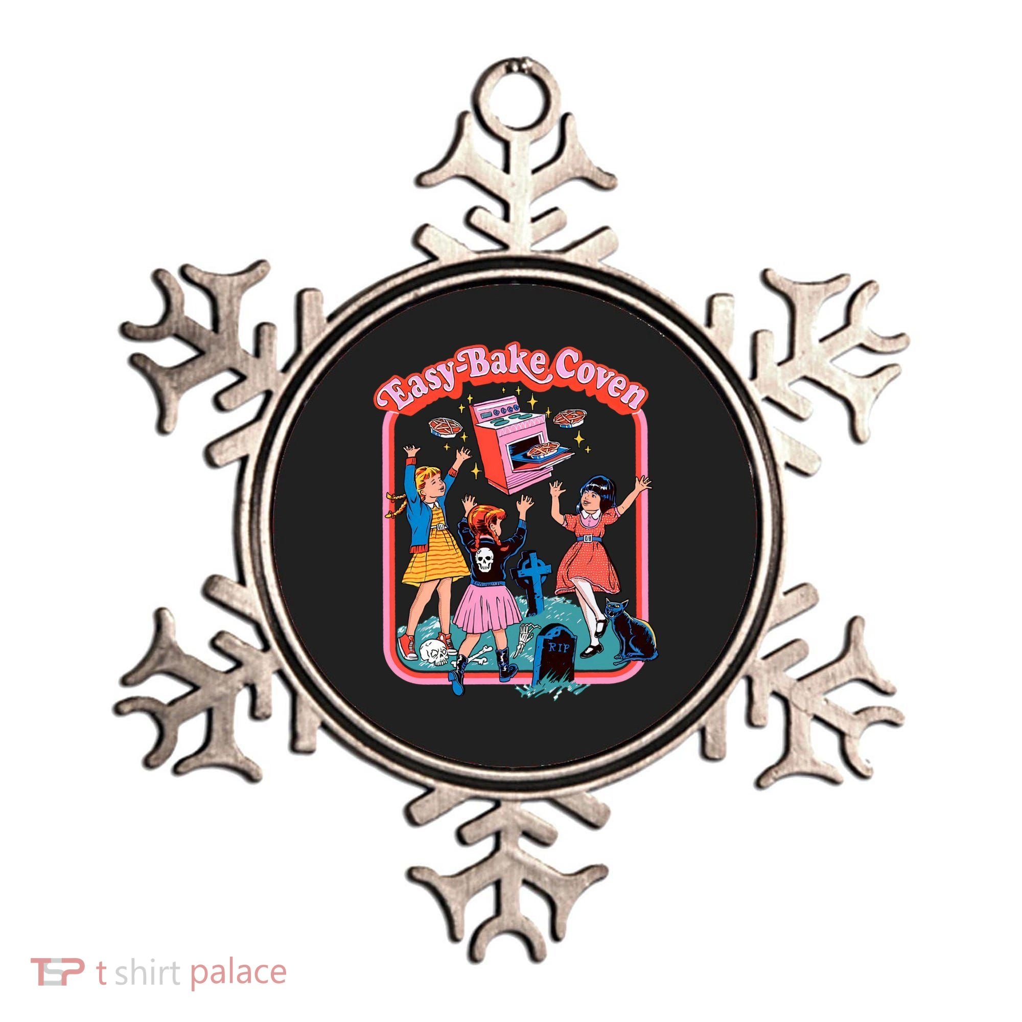 Easy Bake Coven Halloween Retro Halloween 90s Groovy Ornament