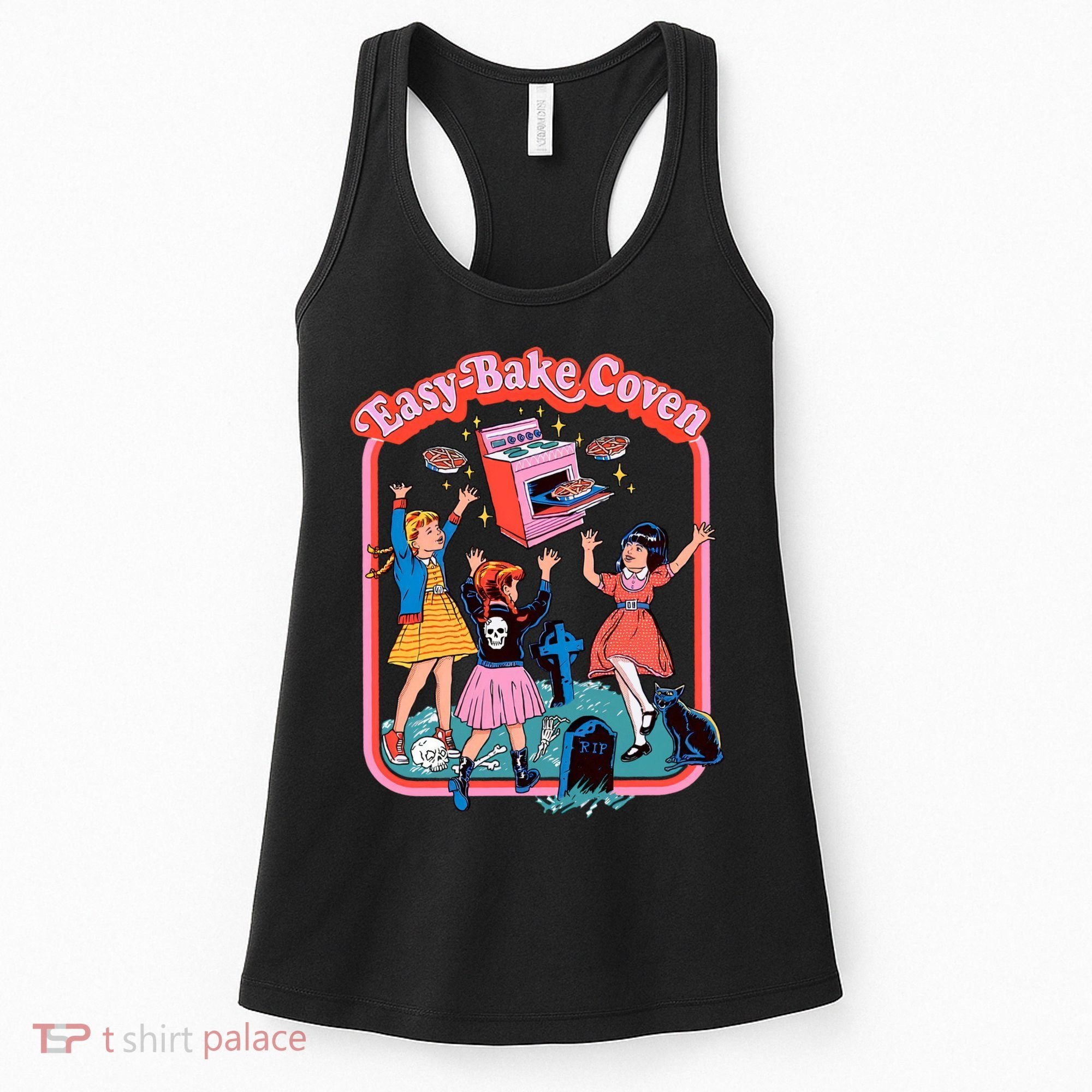 Easy Bake Coven Halloween Retro Halloween 90s Groovy Women's Tank Top