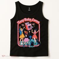 Easy Bake Coven Halloween Retro Halloween 90s Groovy Tank Top thumb 2
