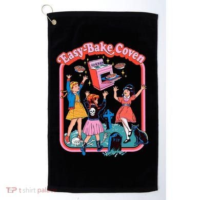 Easy Bake Coven Halloween Retro Halloween 90s Groovy Golf Towel