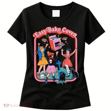 Easy Bake Coven Halloween Retro Halloween 90s Groovy Women's T-Shirt