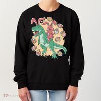 Easter Bunny Dinosaur Festive Holiday Women's Sweatshirt thumb 0