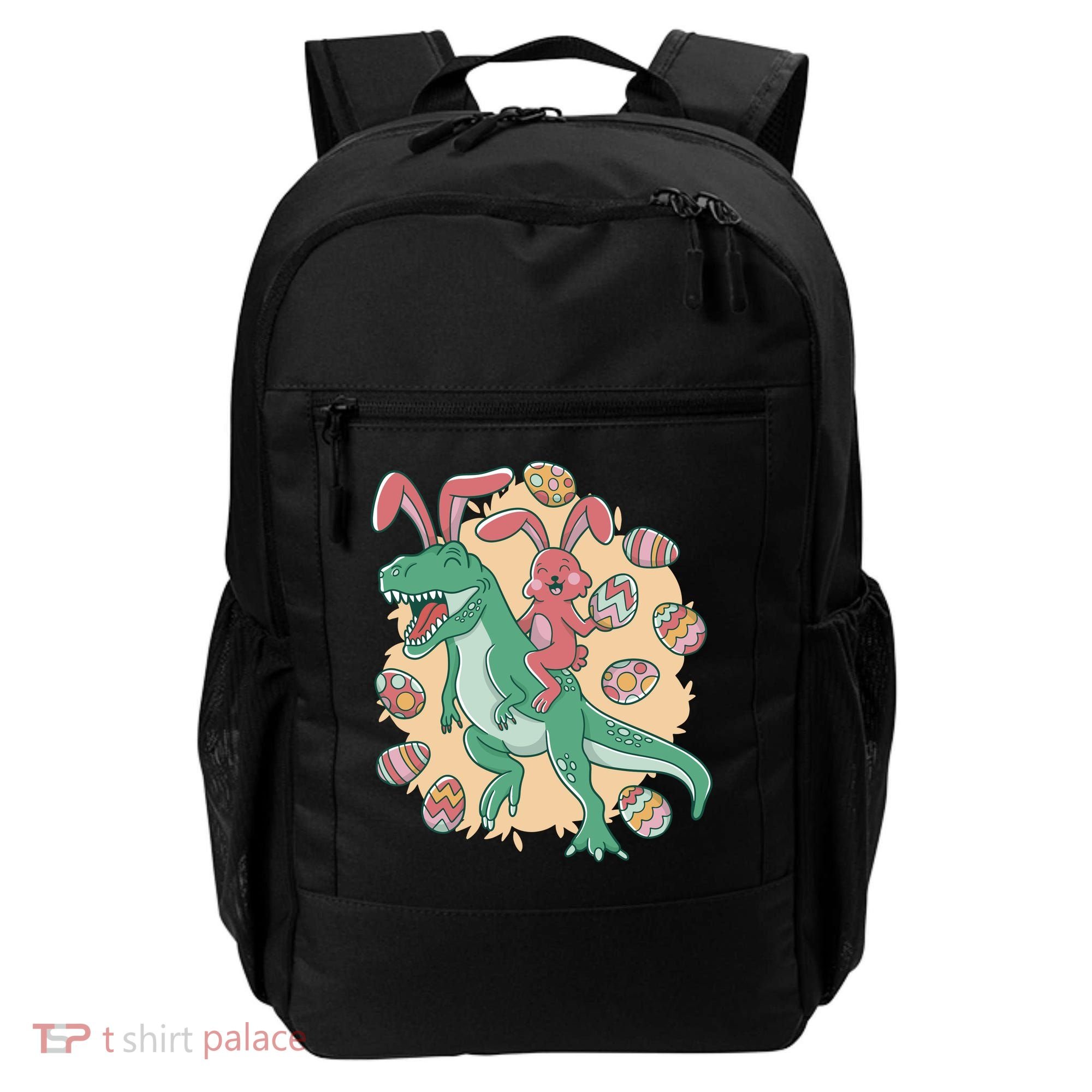 Easter Bunny Dinosaur Festive Holiday Backpack