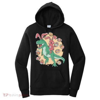 Easter Bunny Dinosaur Festive Holiday Women's Hoodie