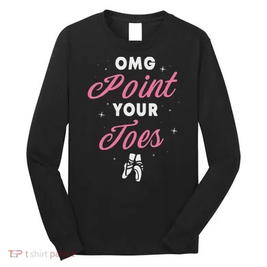 Elegant Ballet Dancer Absolute Your Form Long Sleeve Shirt