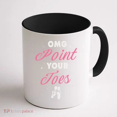 Elegant Ballet Dancer Absolute Your Form Coffee Mug back