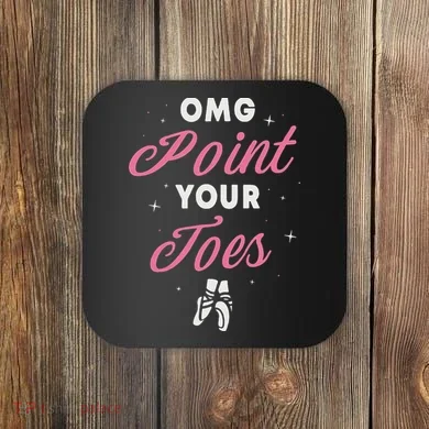 Elegant Ballet Dancer Absolute Your Form Coaster