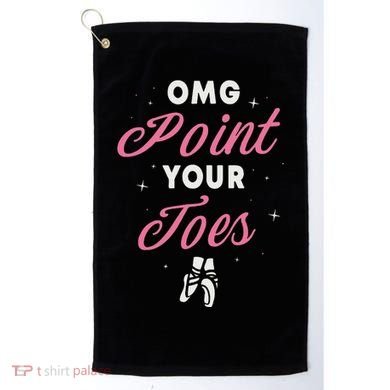 Elegant Ballet Dancer Absolute Your Form Golf Towel