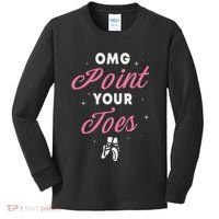 Elegant Ballet Dancer Absolute Your Form Kids Long Sleeve Shirt thumb 0