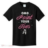 Elegant Ballet Dancer Absolute Your Form Kids T-Shirt thumb 0