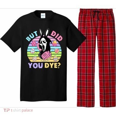 Easter But Did You Dye Easter Day Horror Bunny Ear Graphic Pajama Set