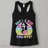 Easter But Did You Dye Easter Day Horror Bunny Ear Graphic Women's Tank Top thumb 3