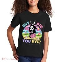 Easter But Did You Dye Easter Day Horror Bunny Ear Graphic Kids T-Shirt thumb 2