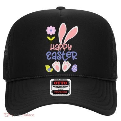 Easter Bunny Ears And Eggs Happy Easter Hat