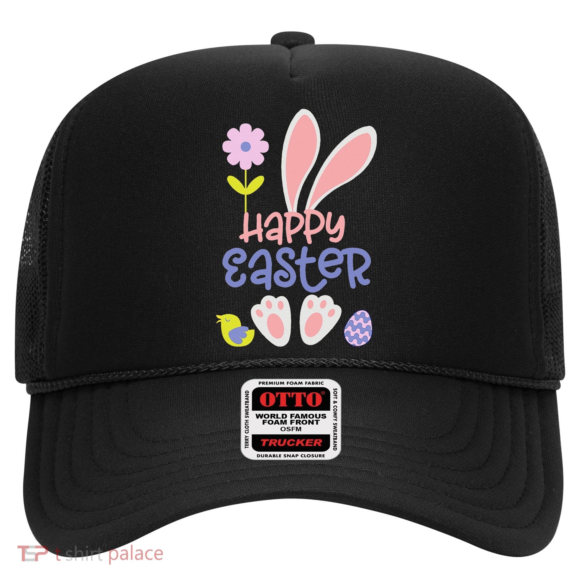 Easter Bunny Ears And Eggs Happy Easter Hat