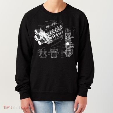 Engine Blueprint Women's Sweatshirt