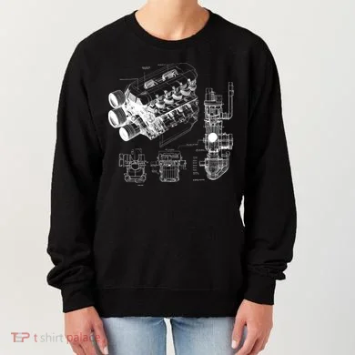 Engine Blueprint Women's Sweatshirt