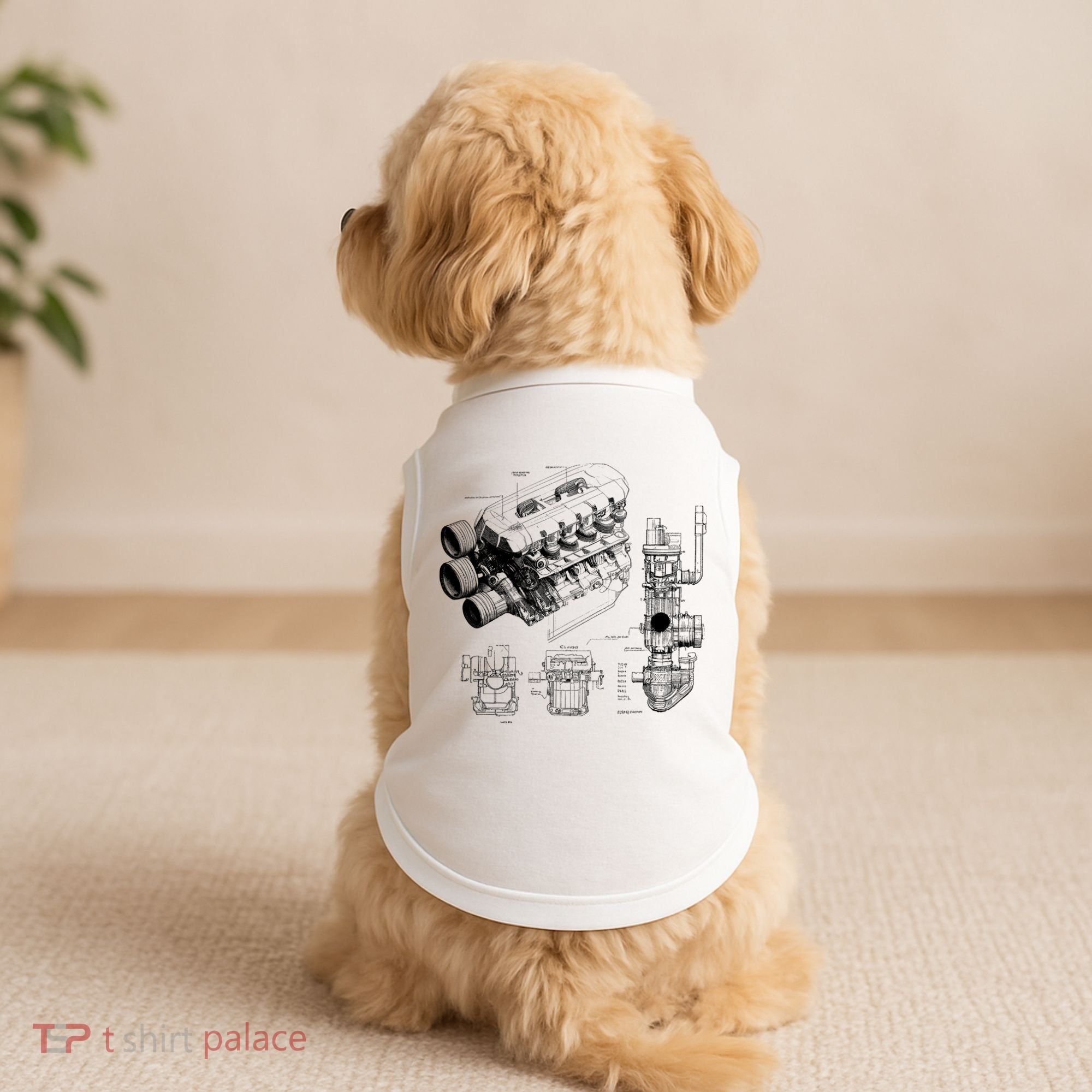 Engine Blueprint Doggie Tank
