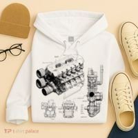 Engine Blueprint Hoodie thumb 4