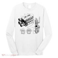 Engine Blueprint Long Sleeve Shirt thumb 0