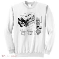 Engine Blueprint Sweatshirt thumb 0