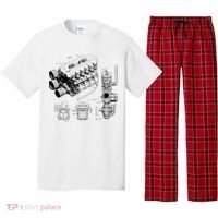 Engine Blueprint Pajama Set thumb 0