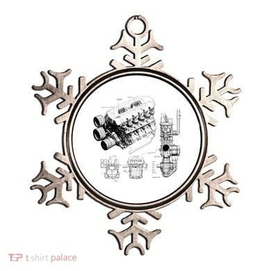Engine Blueprint Ornament