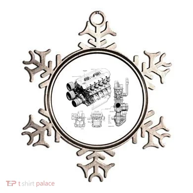 Engine Blueprint Ornament