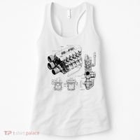 Engine Blueprint Women's Tank Top thumb 0
