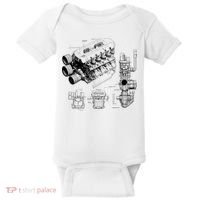 Engine Blueprint Baby Bodysuit thumb 0