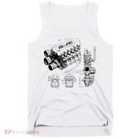 Engine Blueprint Tank Top thumb 0