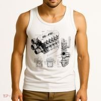 Engine Blueprint Tank Top thumb 3
