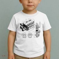 Engine Blueprint Toddler T-Shirt thumb 2