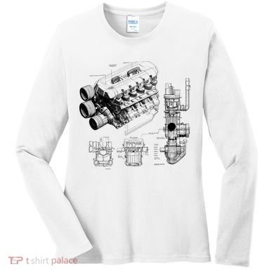 Engine Blueprint Women's Long Sleeve Shirt