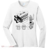 Engine Blueprint Women's Long Sleeve Shirt thumb 0