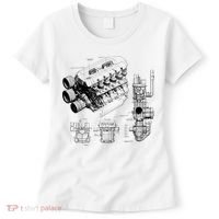 Engine Blueprint Women's T-Shirt thumb 0
