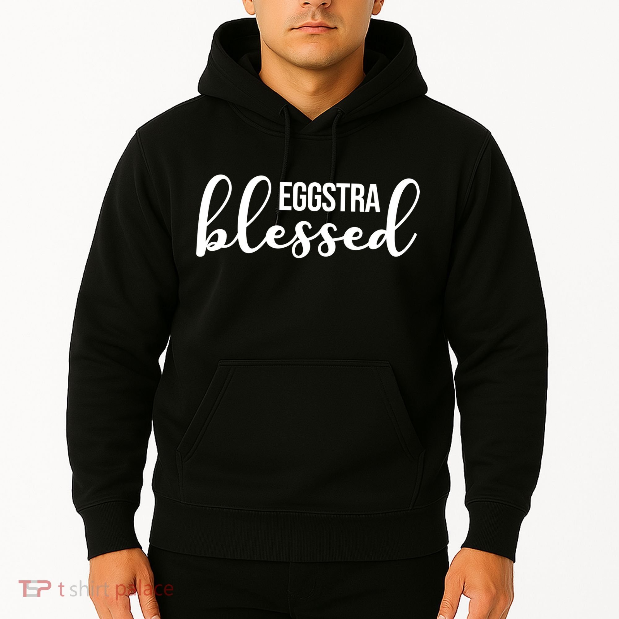 Eggstra Blessed Easter Holiday Hoodie