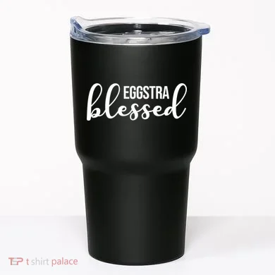 Eggstra Blessed Easter Holiday Tumbler