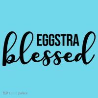 Eggstra Blessed Easter Holiday Long Sleeve Shirt thumb 2